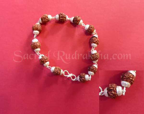 rudraksha spatika bracelet